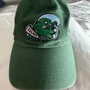 47 Brand Tulane Snap Back Forest Green Hat One Size